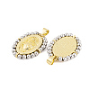 Rack Plating Brass Pendants KK-P269-15G-A-2
