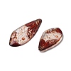 4Pcs Transparent Epoxy Resin Butterfly Wings Pendants RESI-C057-06D-2