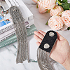 SUPERFINDINGS 2Pcs Fashionable Alloy Tassel Epaulettes FIND-FH0005-41P-4