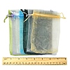 50Pcs Organza Bags Jewellery Storage Pouches Wedding Favour Party Mesh Drawstring Gift OP-FS0001-05D-11