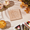 Beech Wood Cookie Molds AJEW-WH0083-59E-4