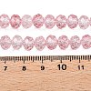 Transparent Glass Beads Strands X-GLAA-T023-10mm-A08-4