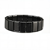 Non-magnetic Synthetic Hematite Beaded Stretch Bracelets for Men FS-WG73B41-05-1