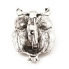 Rhinestone Owl Brooch Pin JEWB-Q030-01AS-2