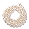 Natural Cultured Freshwater Pearl Beads Strands PEAR-L033-71-01-3