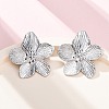 Non-Tarnish 304 Stainless Steel Stud Earrings EJEW-Z022-22P-3