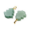 Natural Green Aventurine Pendants G-A203-01H-2