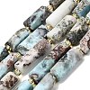 Natural Larimar Beads Strands G-D353-A03-2