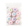 10Pcs 5 Colors Opaque Acrylic Beads MACR-FS0002-35-8