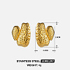 304 Stainless Steel Stud Earrings for Women WGFE882-01-3