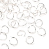 Brass Open Jump Rings KK-G604-08S-09-1