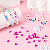 100Pcs 5 Styles Transparent Acrylic Beads OACR-TA0003-48A-8