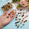 90Pcs 3 Colors Tibetan Style Bead Cones FIND-GO0003-36-3