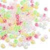 4800Pcs 6 Colors 12/0 Imitation Jade Glass Seed Beads SEED-YW0001-30-5