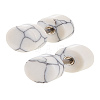 2Pcs 304 Stainless Steel Stud Earrings for Women EJEW-LP0001-62-1