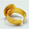 Cuff Brass Ring Shanks X-UNKW-C2902-G-2
