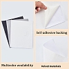 Rectangle Self Adhesive Velvet Patches AJEW-WH20011-11B-6