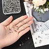 100Pcs 3 Styles Original Color 304 Stainless Steel Ball Post Stud Earring Findings STAS-YW0003-06-5