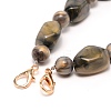 Acrylic Bag Beaded Straps PURS-WH0001-12B-2