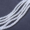 Electroplate Glass Beads Strands EGLA-A034-J10mm-B07-1