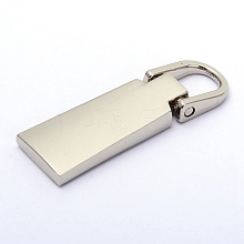 Zinc Alloy Zipper Slider PALLOY-WH0082-34B-P