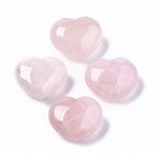 Natural Rose Quartz Heart Love Stone G-S364-062A