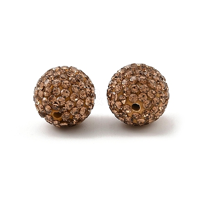 Pave Disco Ball Beads RB-Q195-14mm-246-1