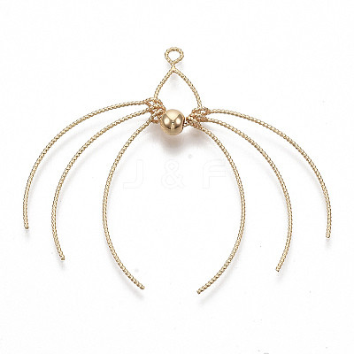 Brass Big Pendants X-KK-S355-041G-NF-1