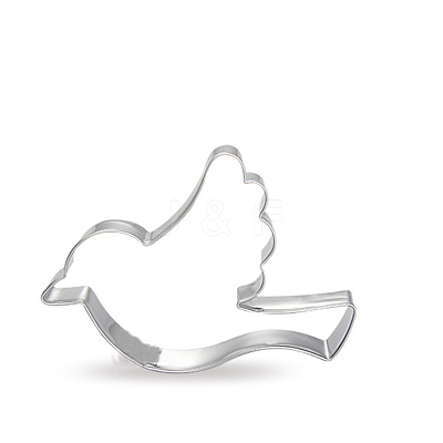 Tarnish Resistant 304 Stainless Steel Cookie Cutters DIY-E012-87-1