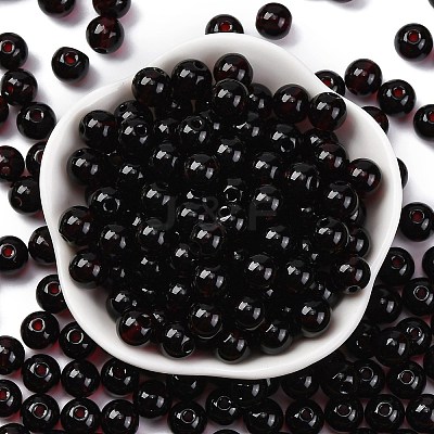 Transparent Colours Glass Seed Beads SEED-Z004-T8MM-06-1