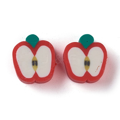 Handmade Polymer Clay Beads CLAY-R069-01C-02-1