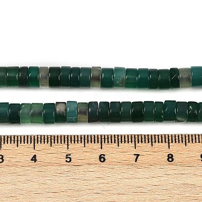 Dyed Natural Agate Beads Strands G-U030-B01-02-1