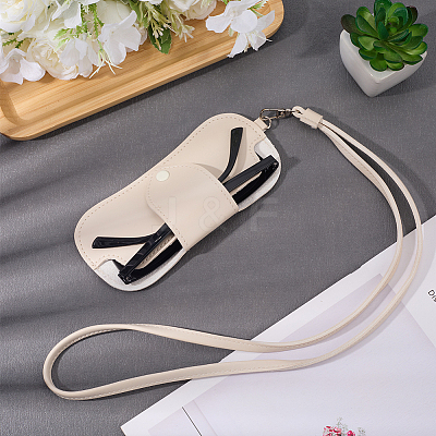 1Pc Imitation Leather Eyeglass Cases AJEW-CN0005-52B-1