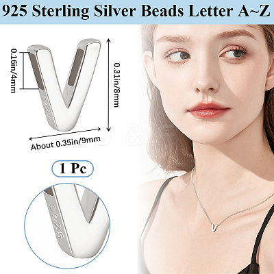 Sterling Silver Beads STER-WH20005-02V-1