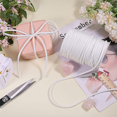 50M Satin Ribbon OCOR-WH0070-171C-1