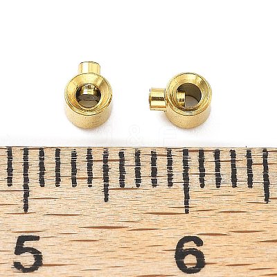 Ion Plating(IP) 304 Stainless Steel Crimp Beads X-STAS-L216-51G-1