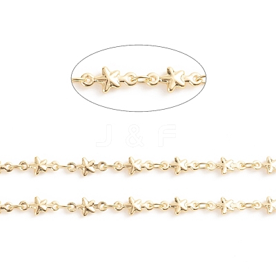 Brass Star Link Chains CHC-E021-12A-1