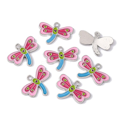 Alloy Enamel Pendants LS-EA215Y-1