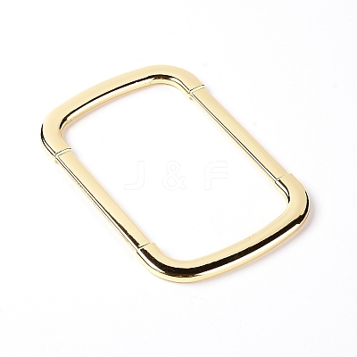 Rectangle Zinc Alloy Tote Bag Handle FIND-WH0072-76-1