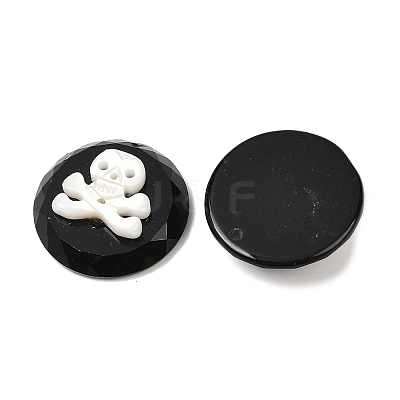 Natural Black Onyx(Dyed & Heated) with Natural White Shell Pendants SSHEL-B006-09-1
