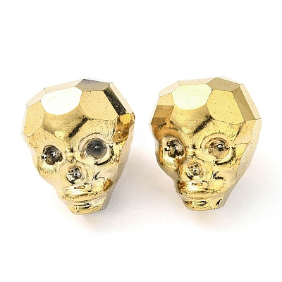 Electroplate Glass Bead EGLA-A006-01B-1