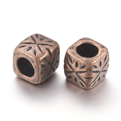 Tibetan Style Spacer Beads X-RLF0986Y-NF-1