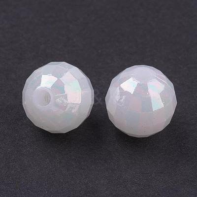 White AB color Plated Acrylic  X-PL421-1-1