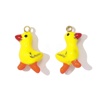304 Stainless Steel Enamel Pendants STAS-OY001-50G-1
