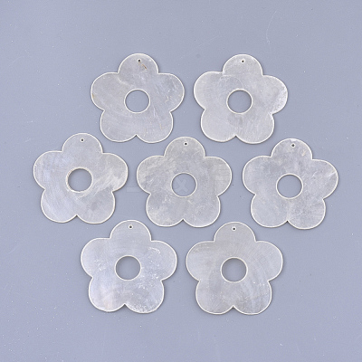 Capiz Shell Pendants SHEL-S276-21-1