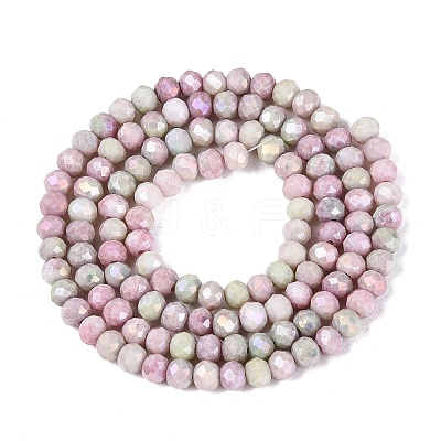 Ombre Effect Dyed Glass Beads Strands GLAA-C023-02-C23-1