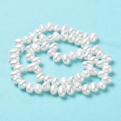 Natural Cultured Freshwater Pearl Beads Strands PEAR-J007-84-1