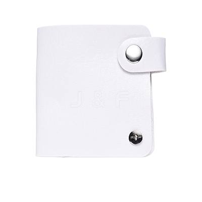 26 Slots Imitation Leather Rectangle DIY Nail Art Image Plate Storage Bags MRMJ-R085-020A-1