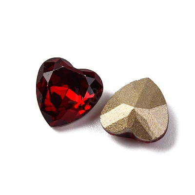 Glass Rhinestone Cabochons RGLA-A026-09A-208-1
