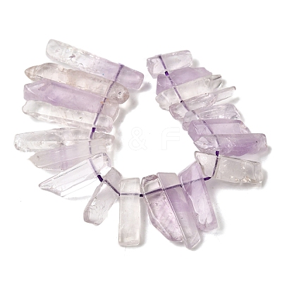 Natural Amethyst Beads Strands G-S386-D04-1